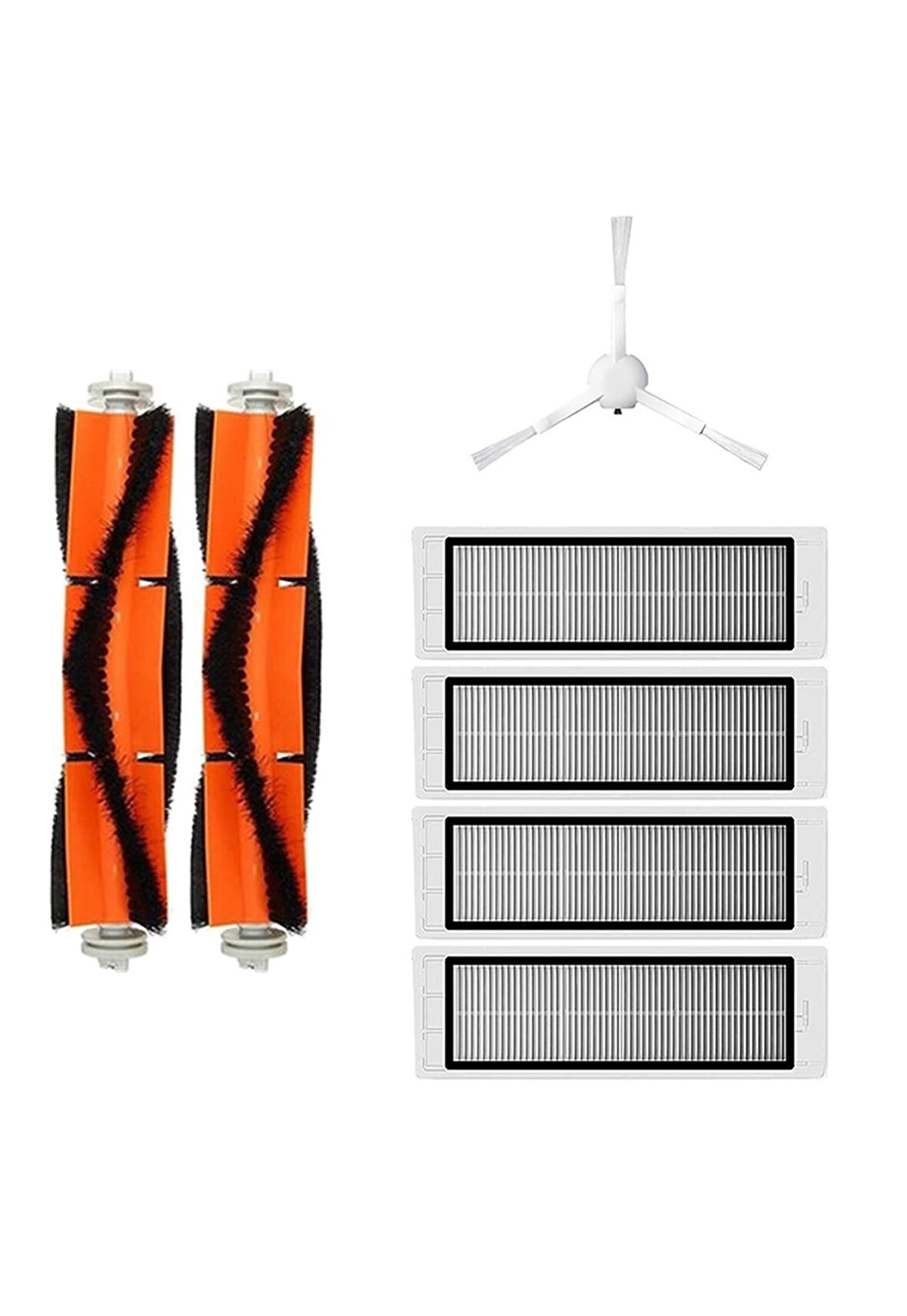 Xiaomi Trouver LDS Robot Süpürge Uyumlu 7'li Yedek Parça Seti