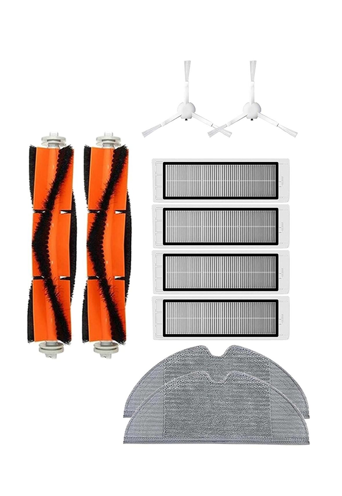 Xiaomi Trouver LDS Robot Süpürge Uyumlu 10'lu Yedek Parça Seti