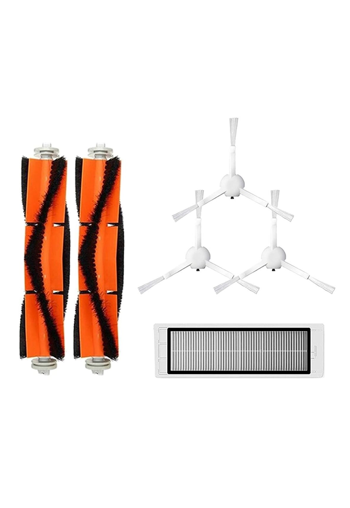 Xiaomi Trouver LDS Robot Süpürge Uyumlu 6'lı Yedek Parça Seti