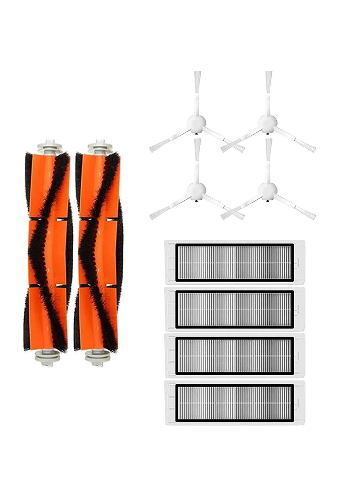 Xiaomi Trouver LDS Robot Süpürge Uyumlu 10'lu Yedek Parça Seti