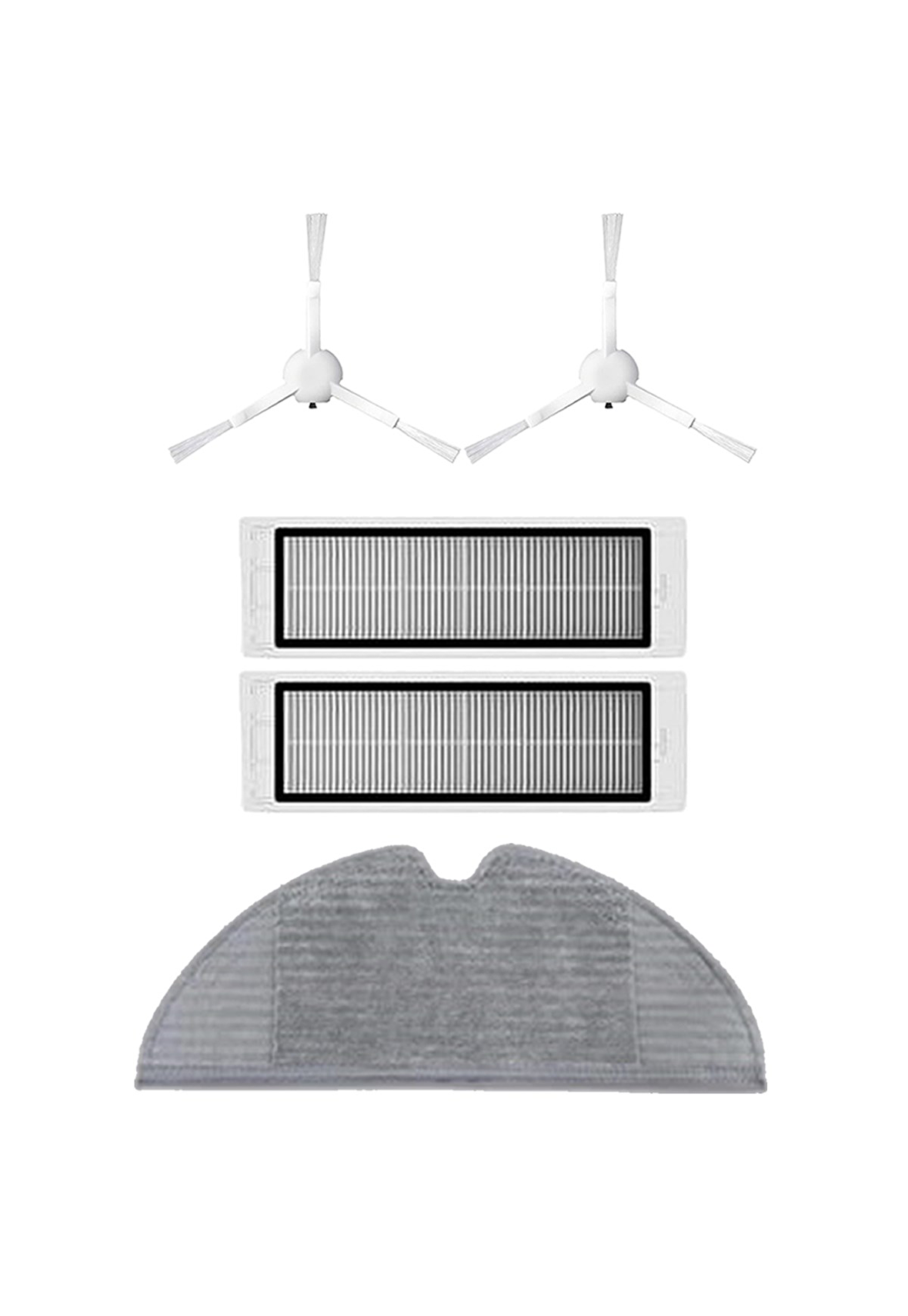 Xiaomi Vacuum Mop 2 Robot Süpürge Uyumlu 5'li Yedek Parça Seti