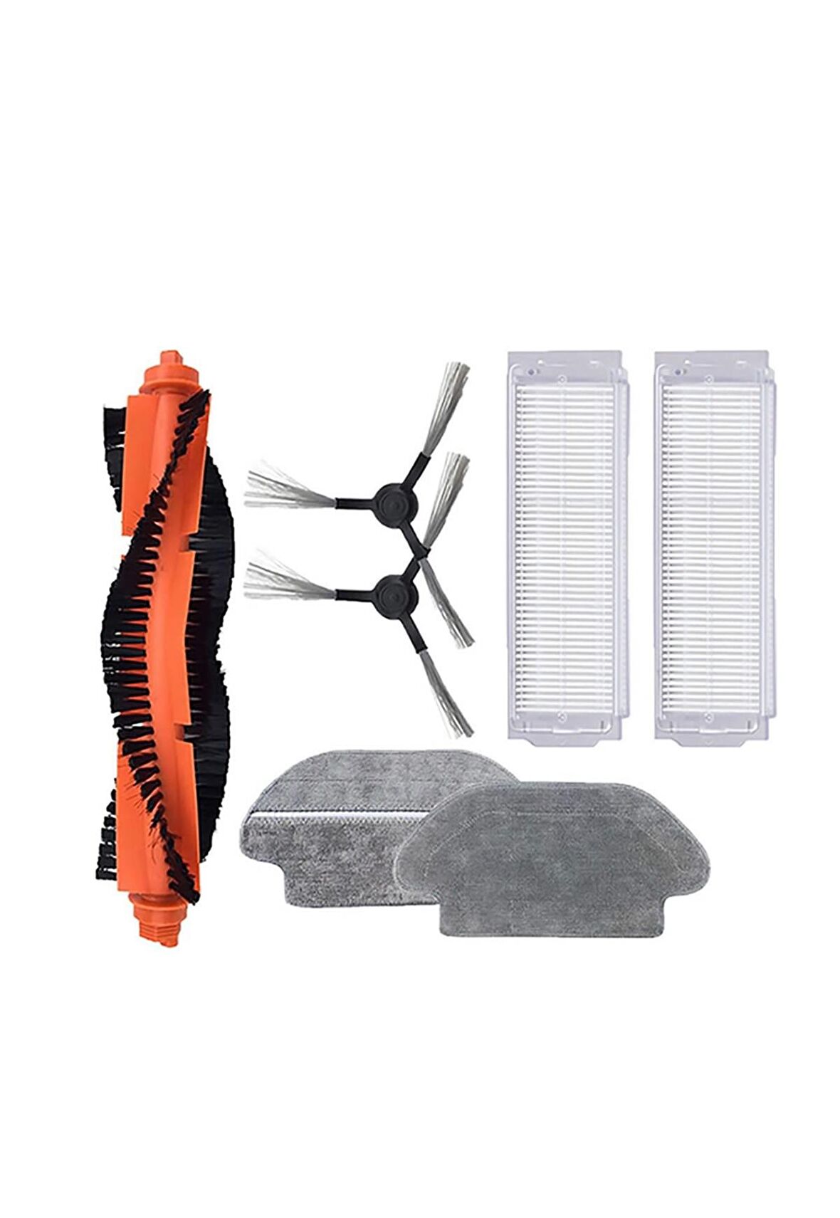Xiaomi Mop Pro Robot Süpürge Uyumlu 7'li Yedek Parça Seti