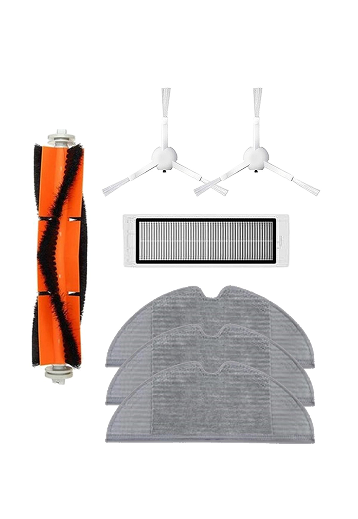 Xiaomi Vacuum Mop 2 Robot Süpürge Uyumlu 7'li Yedek Parça Seti