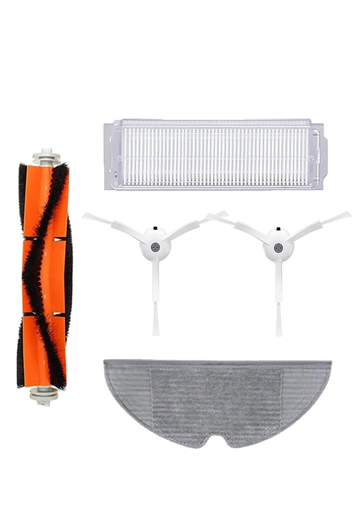 Xiaomi Vacuum Mop 2 Pro Robot Süpürge Uyumlu 5'li Yedek Parça Seti