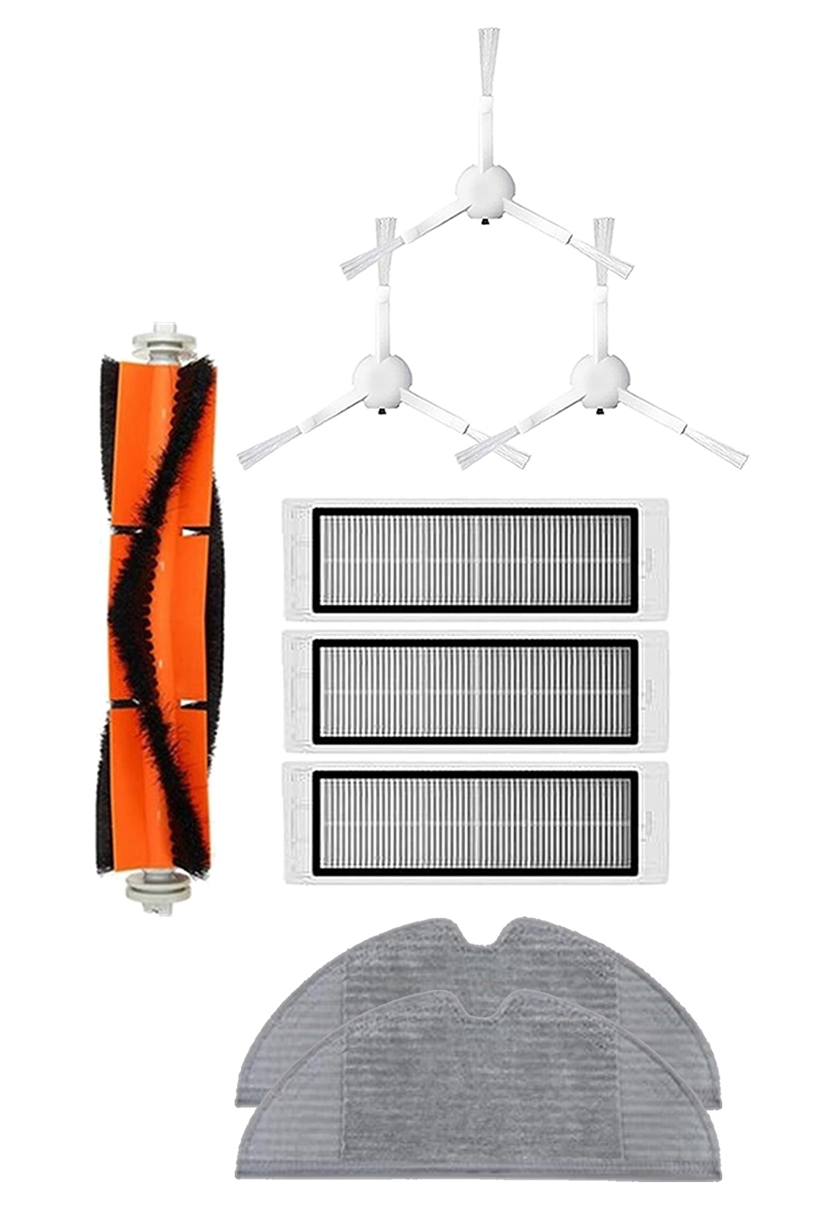 Xiaomi Vacuum Mop 2 Robot Süpürge Uyumlu 9'lu Yedek Parça Seti