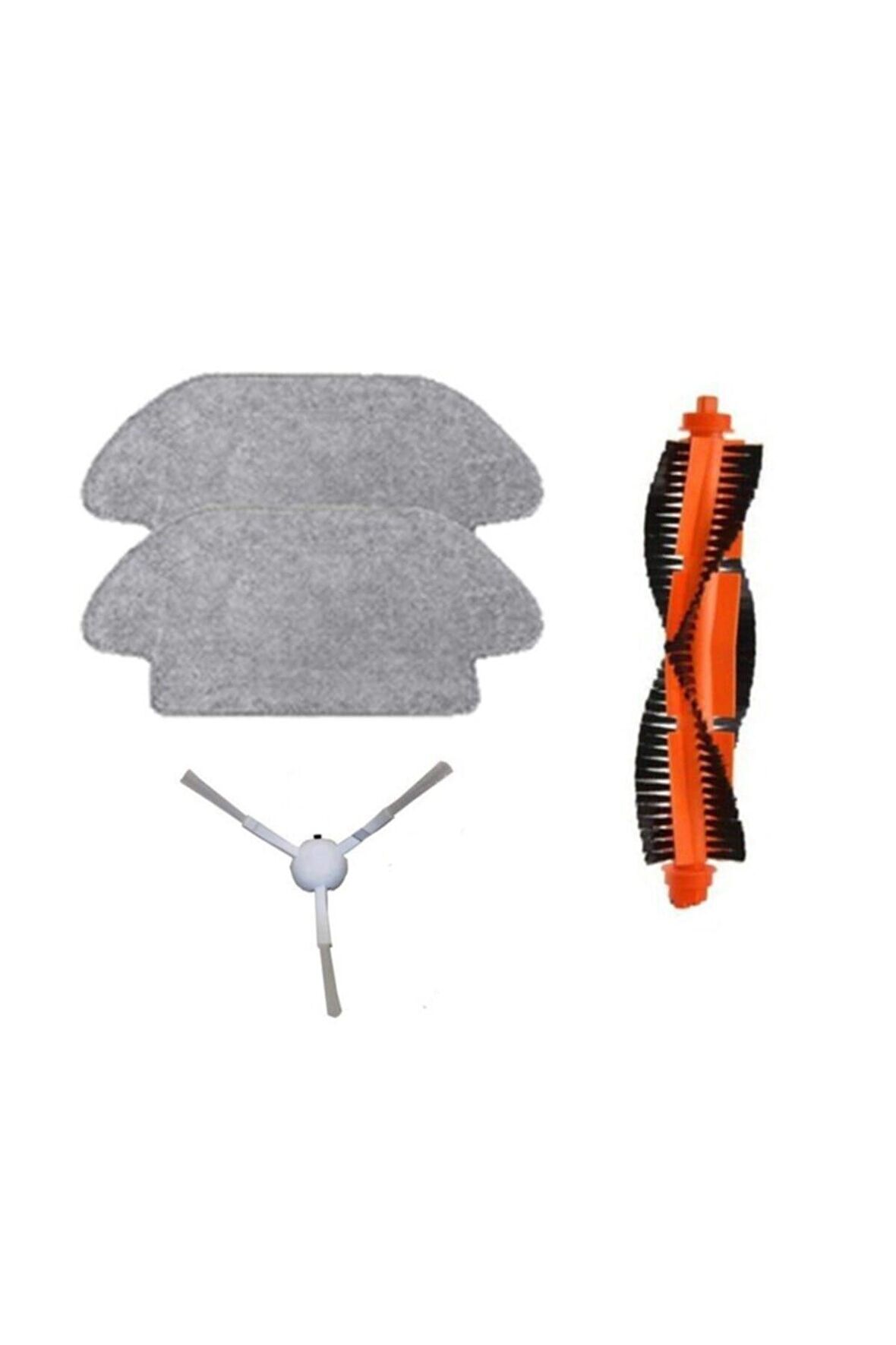 Xiaomi Mop Pro Robot Süpürge Uyumlu 4'lü Yedek Parça Seti