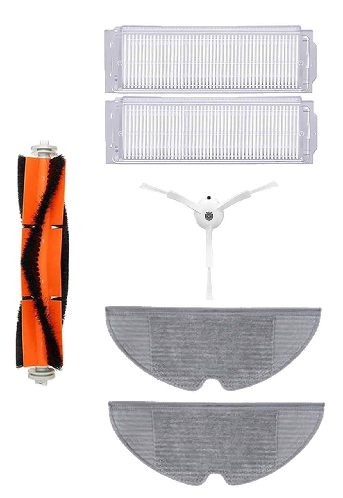 Xiaomi Vacuum Mop 2 Pro Robot Süpürge Uyumlu 6'lı Yedek Parça Seti