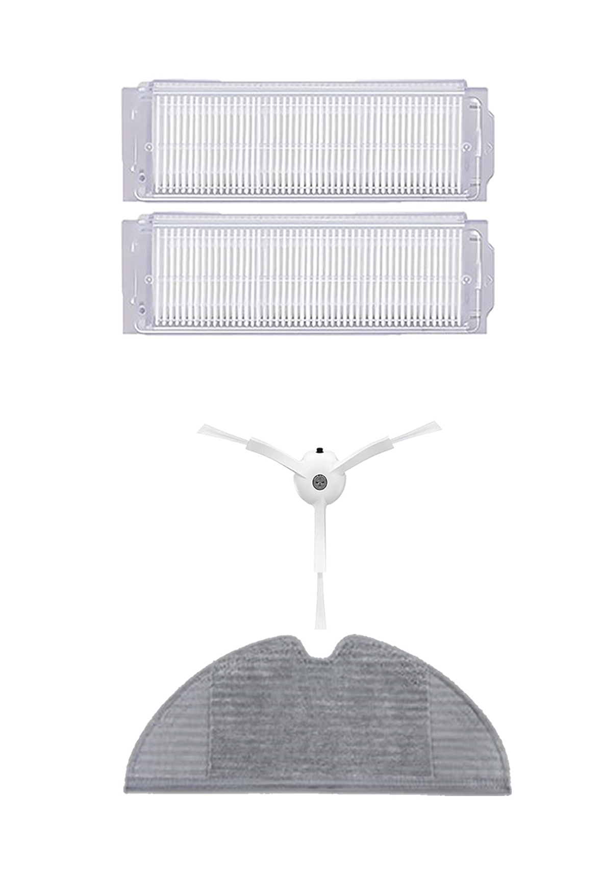Xiaomi Vacuum Mop 2 Pro Robot Süpürge Uyumlu 4'lü Yedek Parça Seti