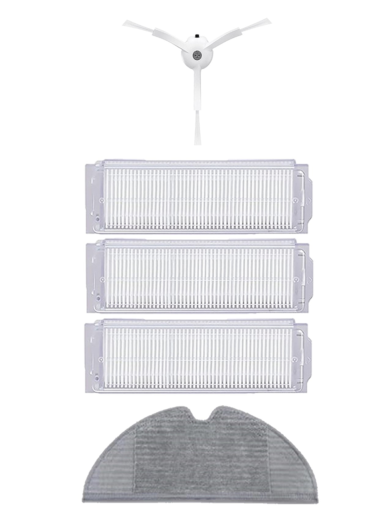 Xiaomi Vacuum Mop 2 Pro Robot Süpürge Uyumlu 5'li Yedek Parça Seti