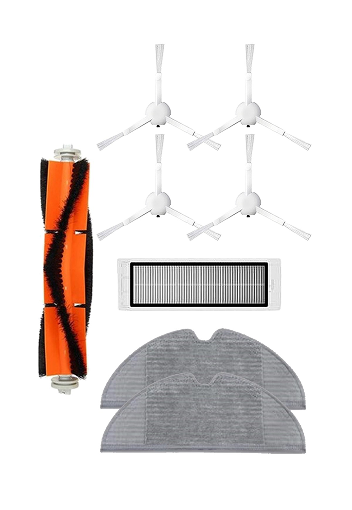 Xiaomi Vacuum Mop 2 Robot Süpürge Uyumlu 8'li Yedek Parça Seti