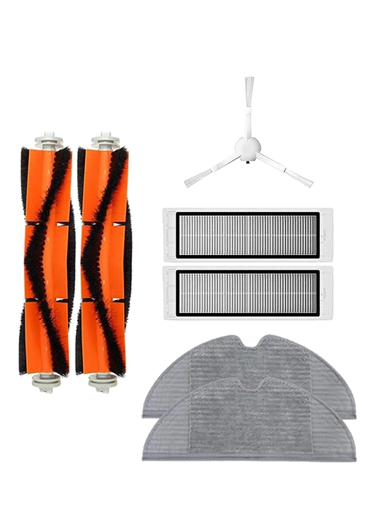 Xiaomi Vacuum Mop 2 Robot Süpürge Uyumlu 7'li Yedek Parça Seti