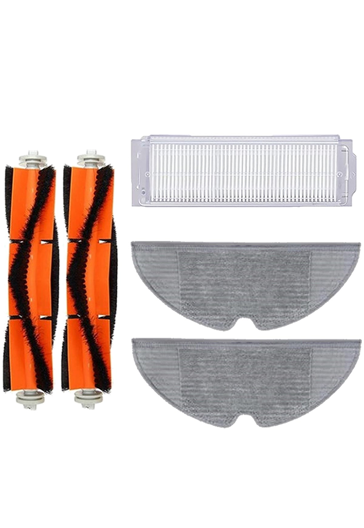 Xiaomi Vacuum Mop 2 Pro Robot Süpürge Uyumlu 5'li Yedek Parça Seti