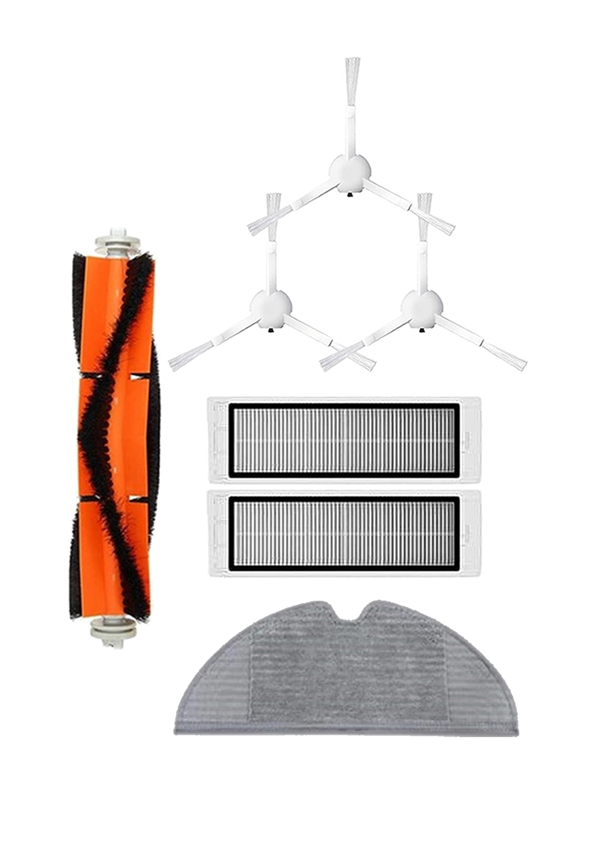 Xiaomi Vacuum Mop 1C Robot Süpürge Uyumlu 7'li Yedek Parça Seti