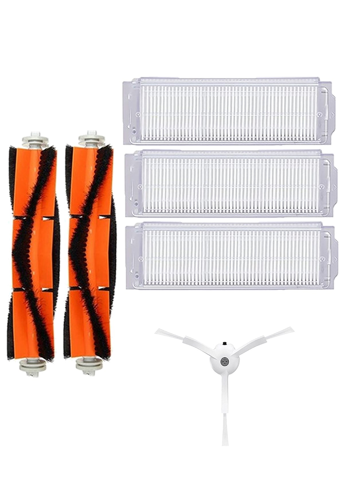 Xiaomi Vacuum Mop 2 Pro Robot Süpürge Uyumlu 6'lı Yedek Parça Seti