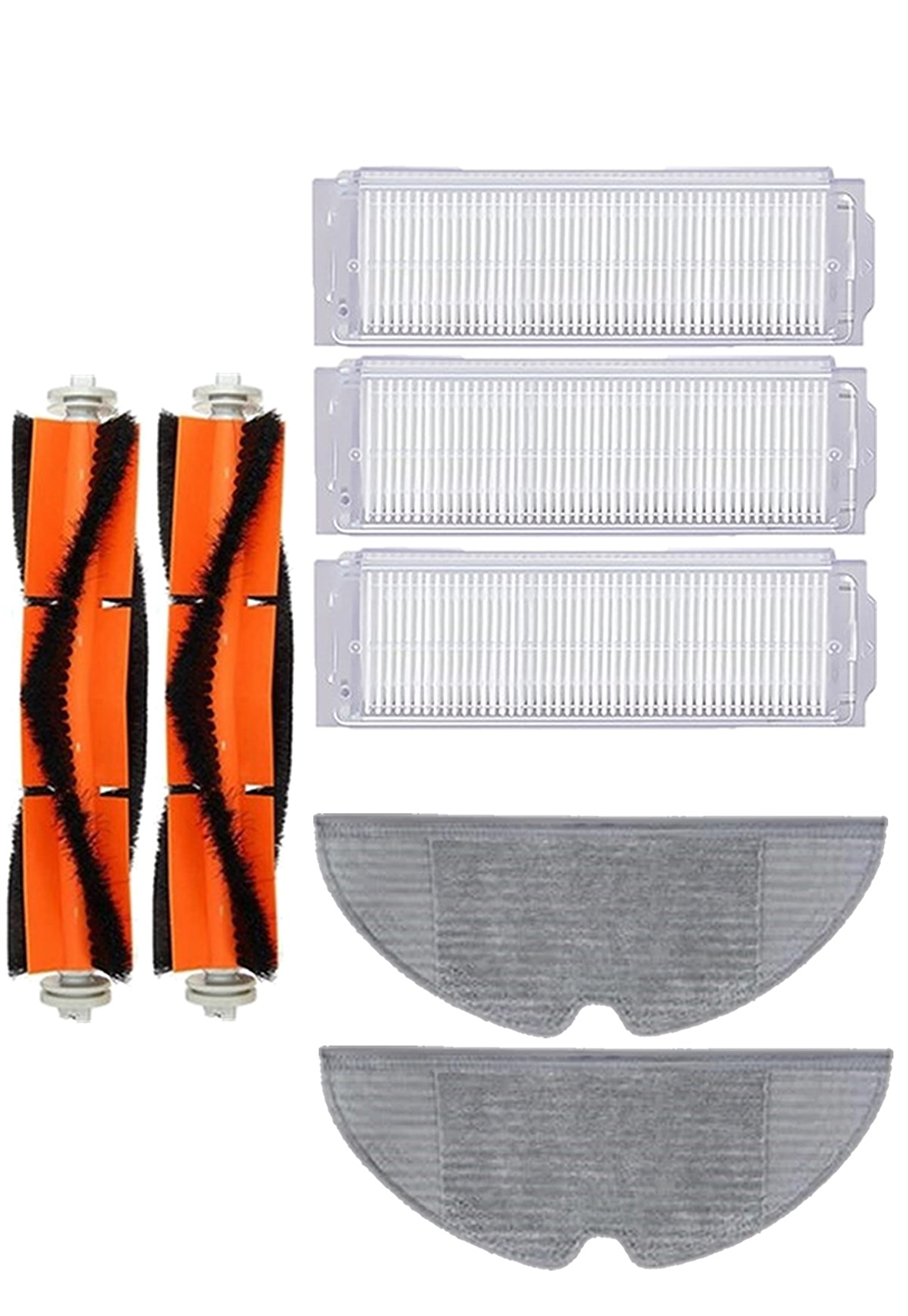 Xiaomi Vacuum Mop 2 Pro Robot Süpürge Uyumlu 7'li Yedek Parça Seti