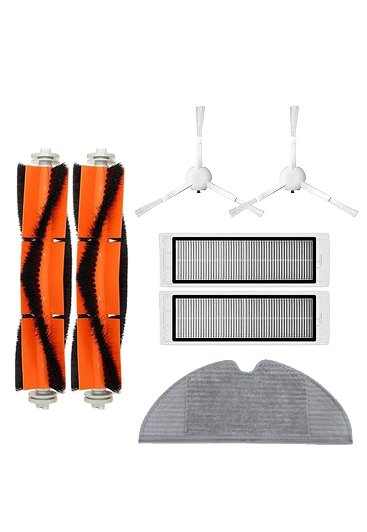 Xiaomi Vacuum Mop 1C Robot Süpürge Uyumlu 7'li Yedek Parça Seti