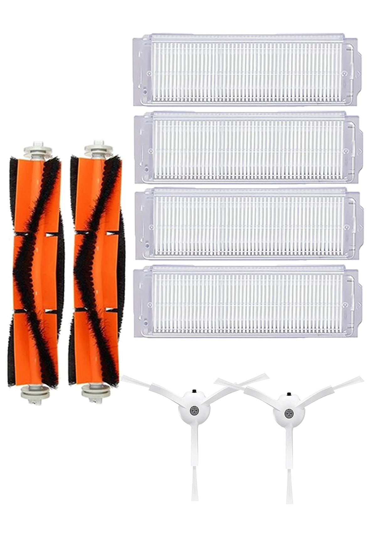 Xiaomi Vacuum Mop 2 Pro Robot Süpürge Uyumlu 8'li Yedek Parça Seti