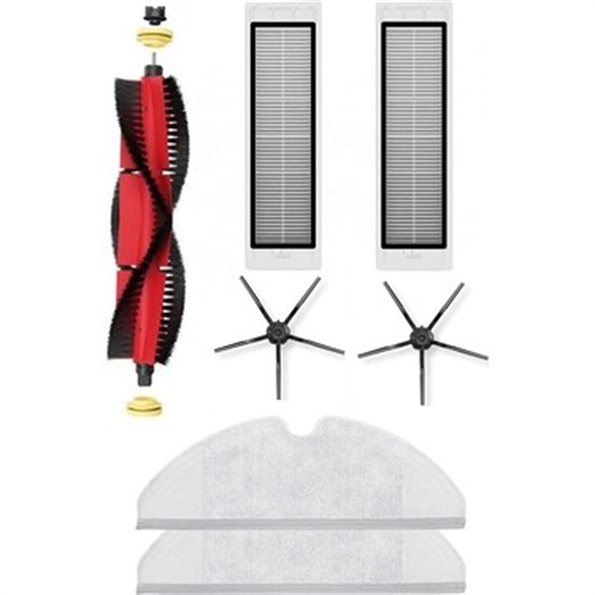 Roborock S6 MAX V Robot Süpürge Uyumlu 7'li Yedek Parça Seti