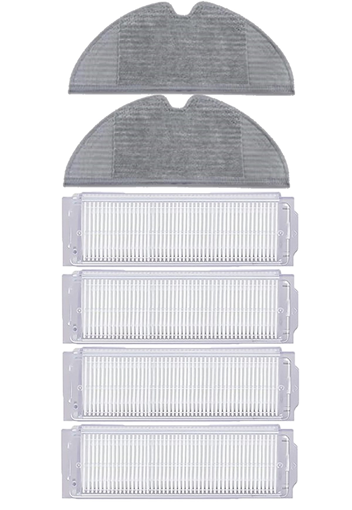 Xiaomi Vacuum Mop 2 Pro Robot  Süpürge Uyumlu 6'lu Yedek Parça Seti