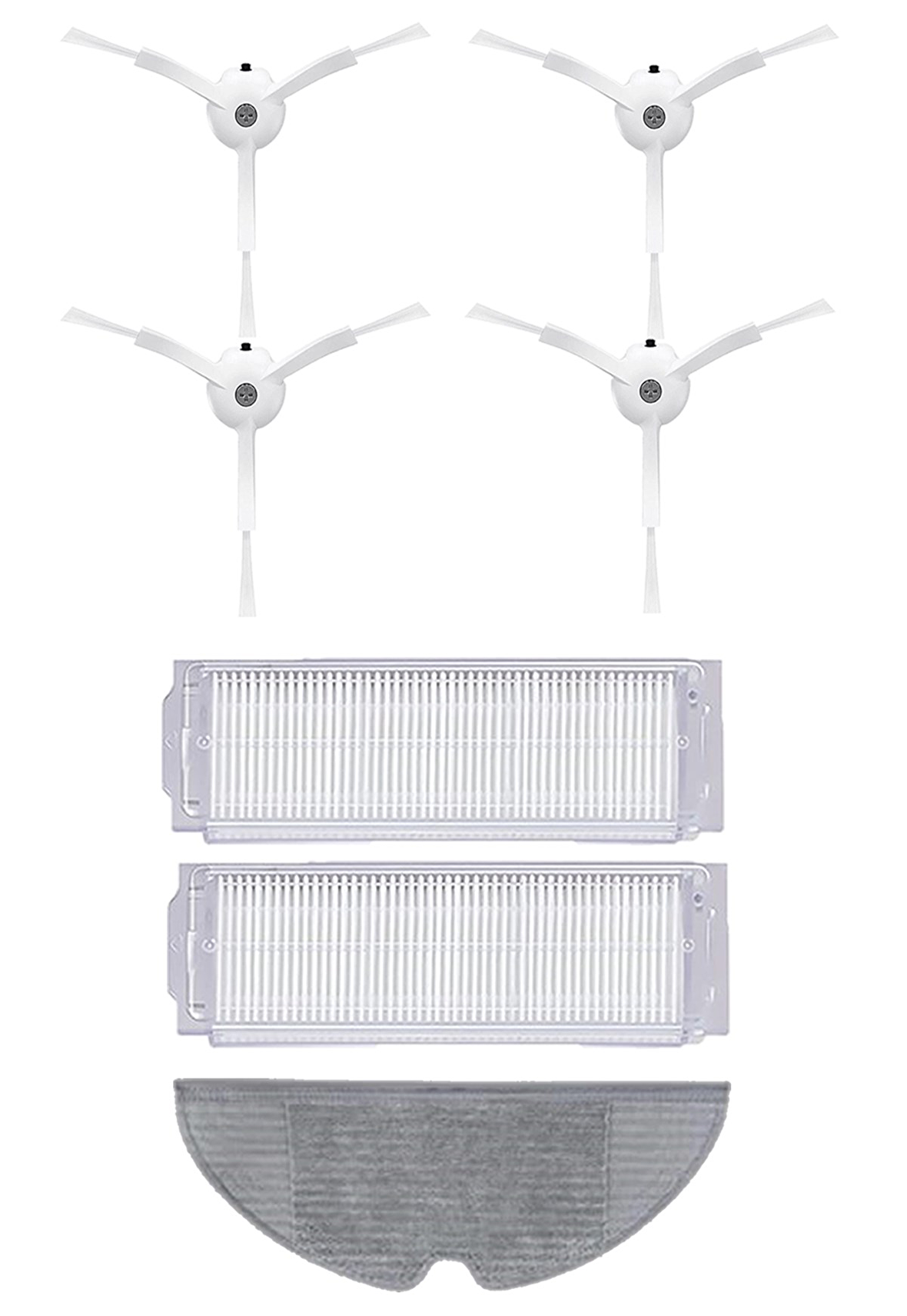 Xiaomi Vacuum Mop 2 Pro Robot  Süpürge Uyumlu 7'li Yedek Parça Seti