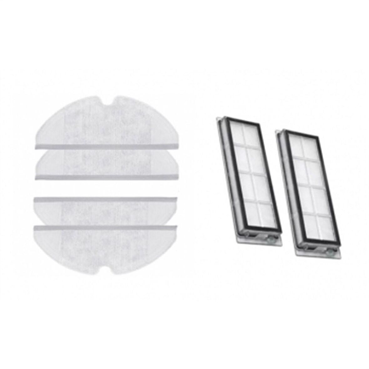 Roborock S6 Max V Robot Süpürge Uyumlu 6'lı Yedek Parça Seti