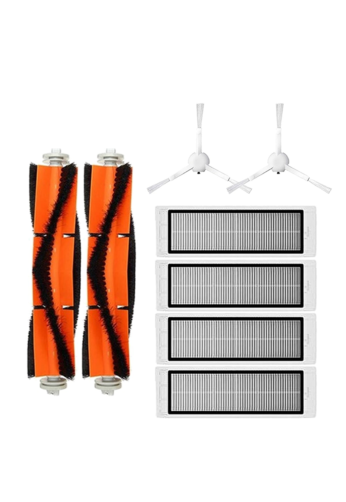 Xiaomi Vacuum Mop 1C Robot Süpürge Uyumlu 8'li Yedek Parça Seti