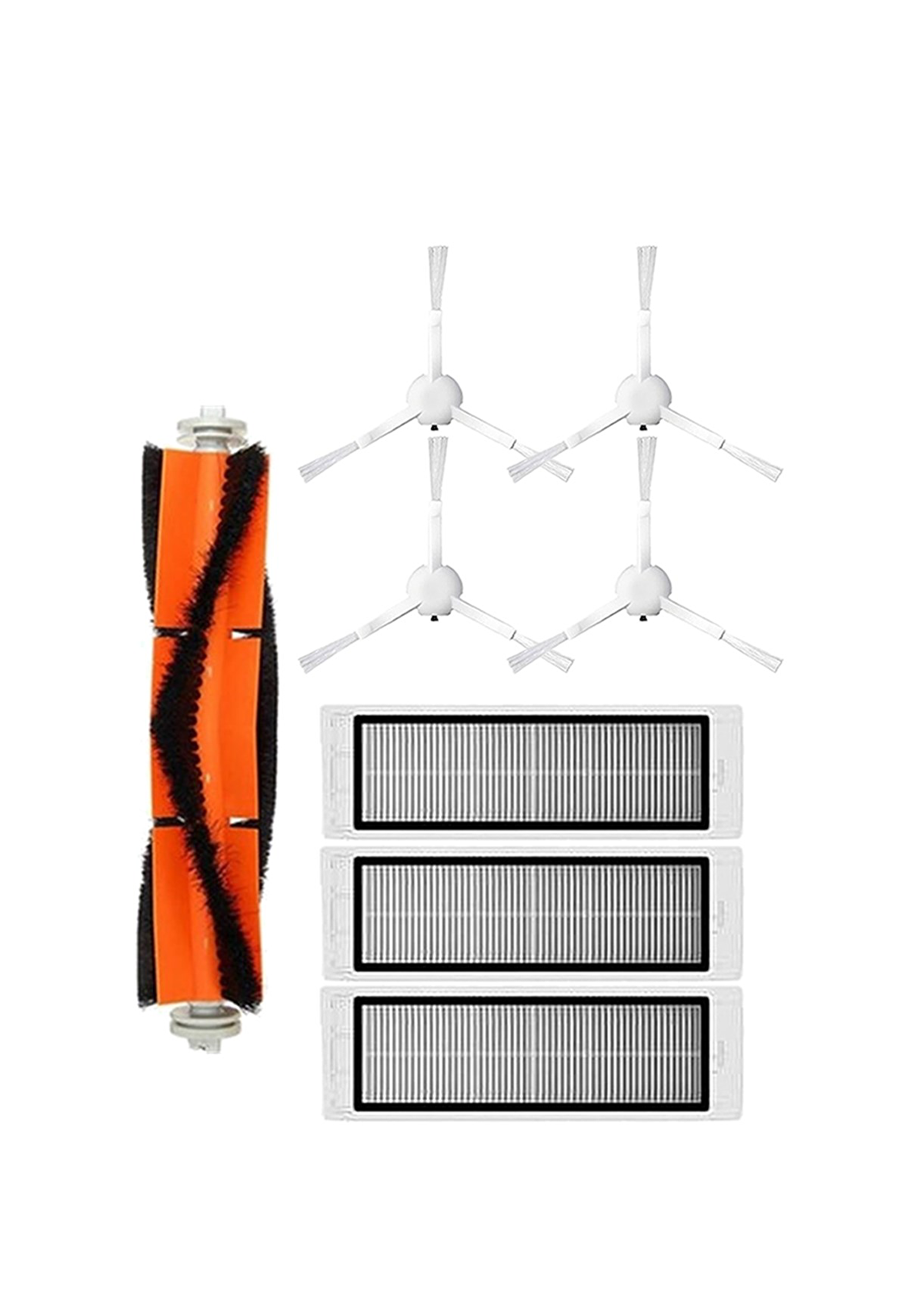 Xiaomi Vacuum Mop 1C Robot Süpürge Uyumlu 8'li Yedek Parça Seti