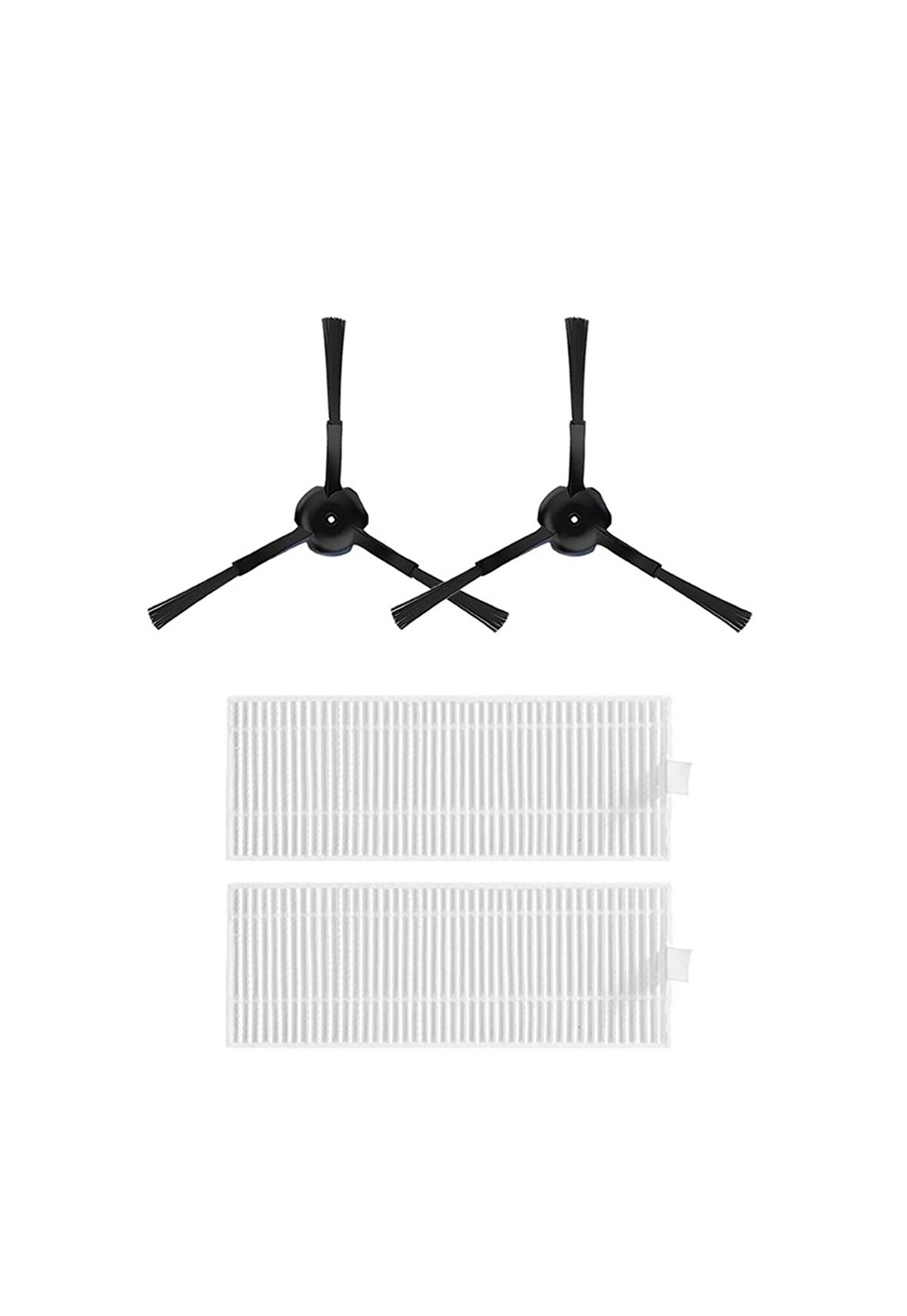 360 Vacuum Mop Cleaner S10 Robot Süpürge 4'lü Yedek Parça Seti - Muadil Ürün
