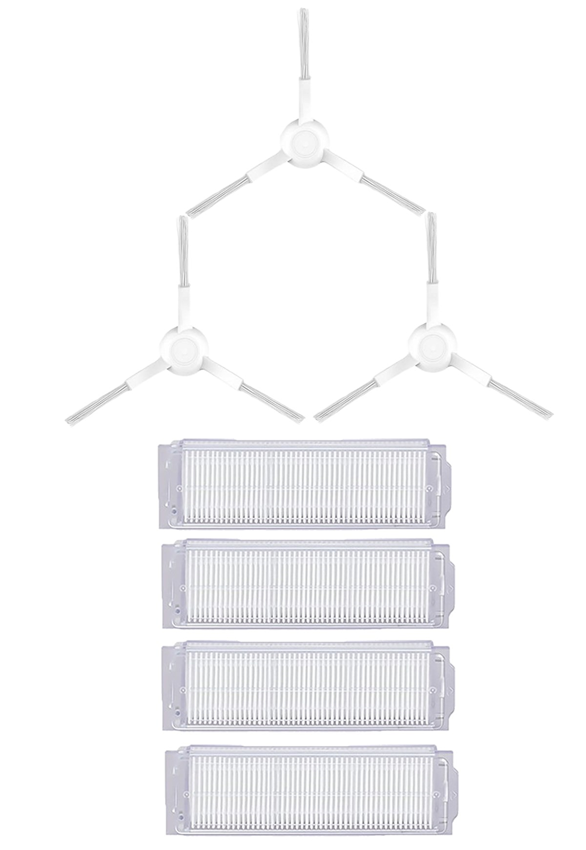 Xiaomi Mop Pro Robot Süpürge Uyumlu 7'li Yedek Parça Seti