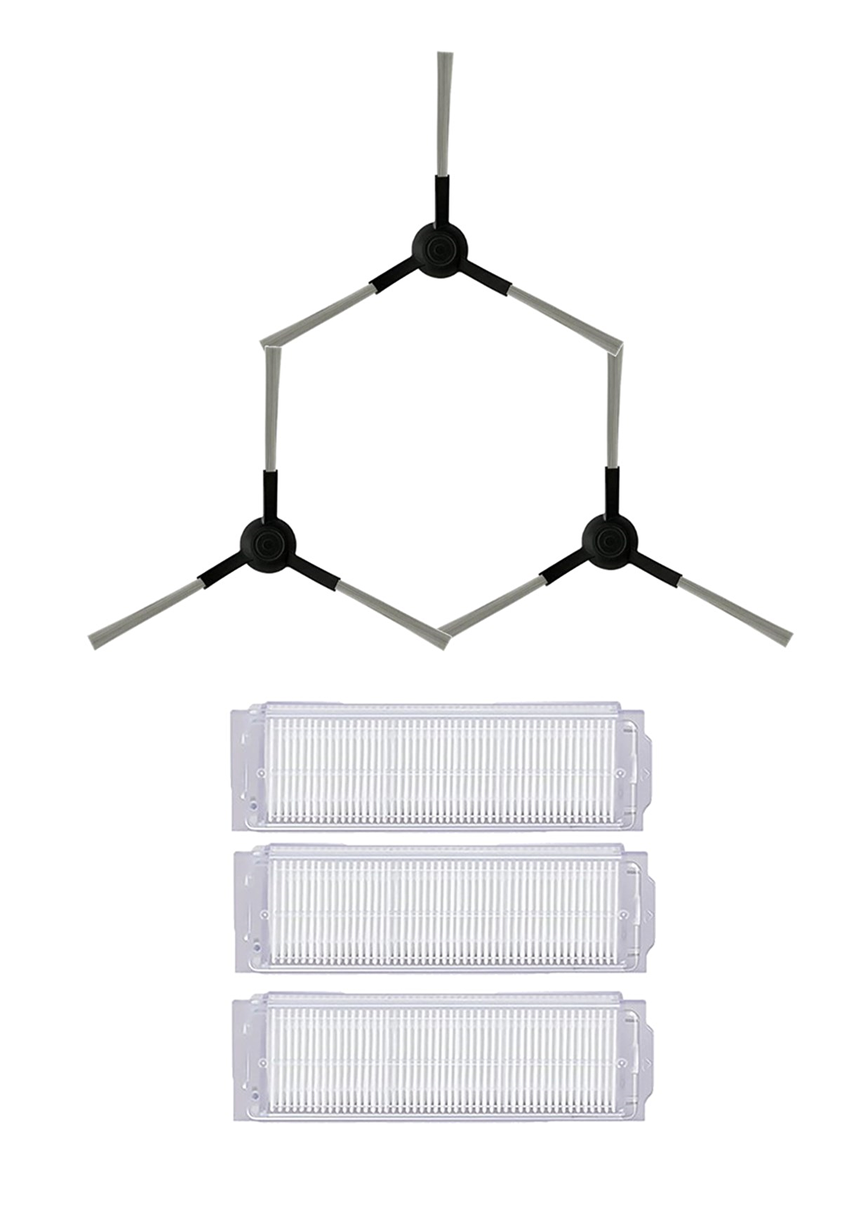 Xiaomi Mop Pro Robot Süpürge Uyumlu 6'lı Yedek Parça Seti