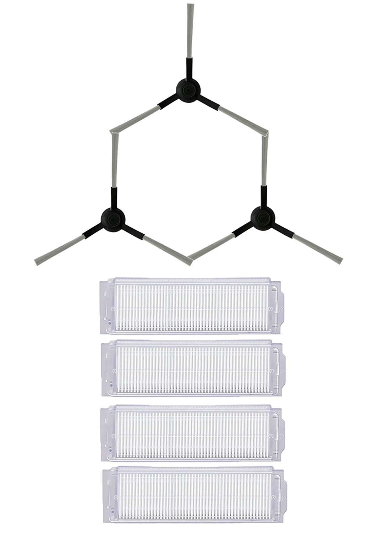 Xiaomi Mop Pro Robot Süpürge Uyumlu 7'li Yedek Parça Seti