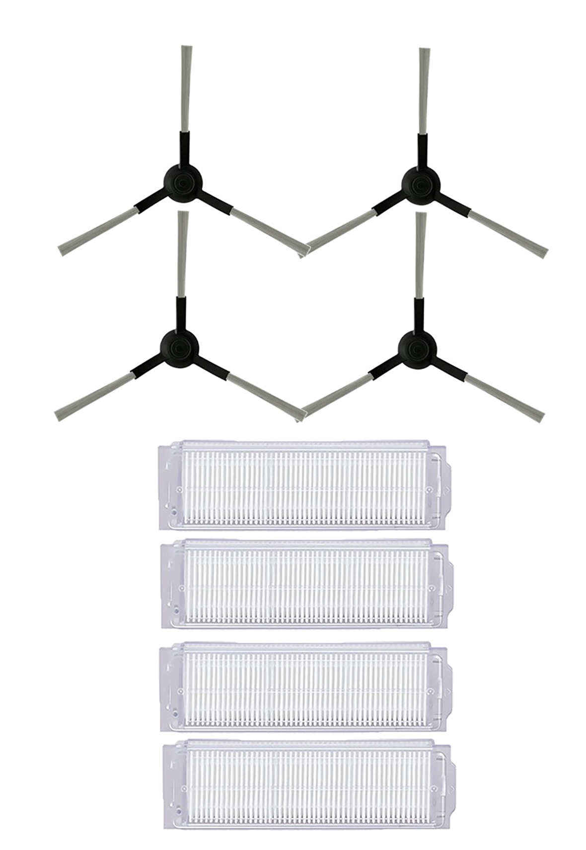 Xiaomi Mop Pro Robot Süpürge Uyumlu 8'li Yedek Parça Seti