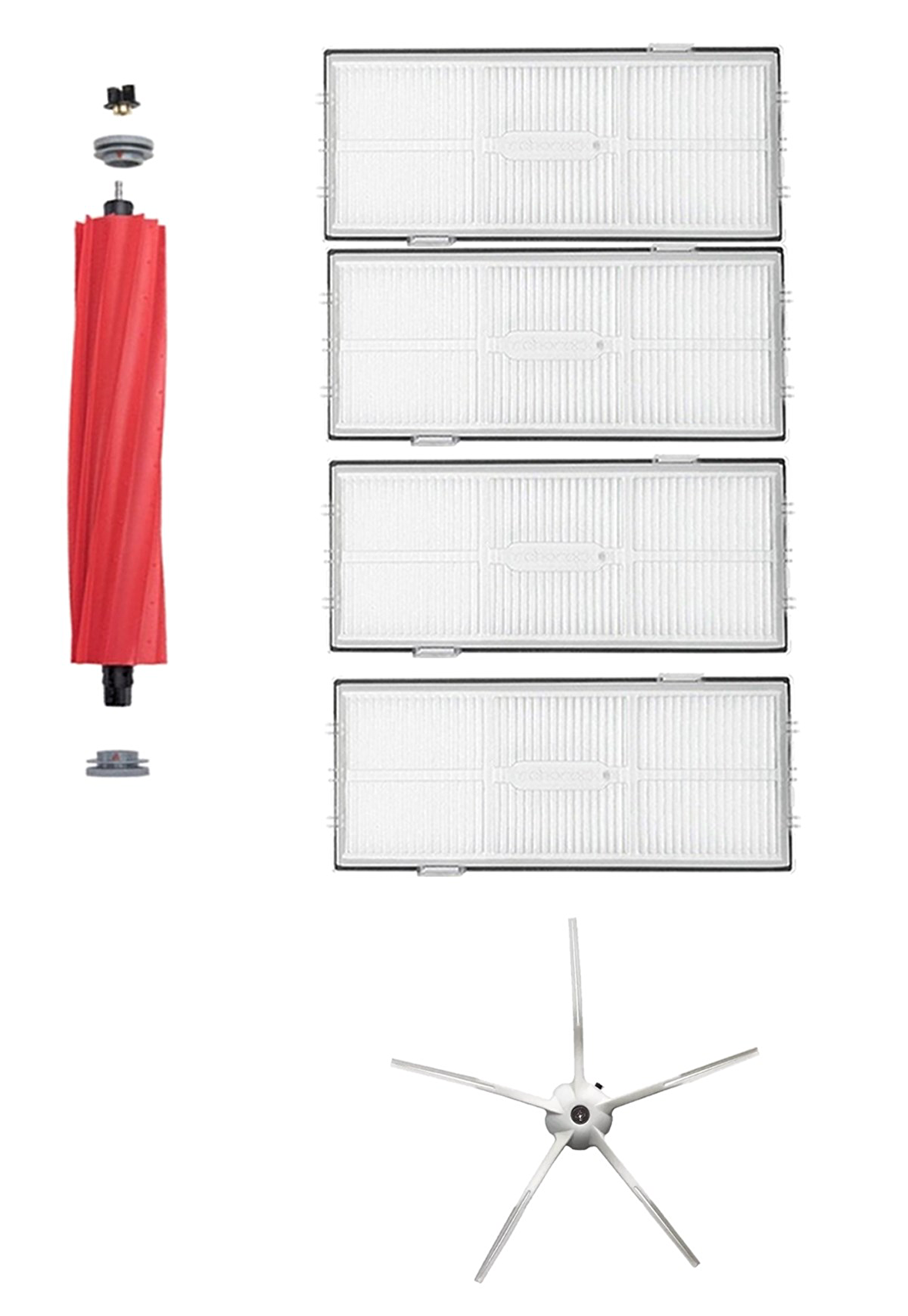 Roborock S7 Robot Süpürge Uyumlu 6'lı Yedek Parça Seti