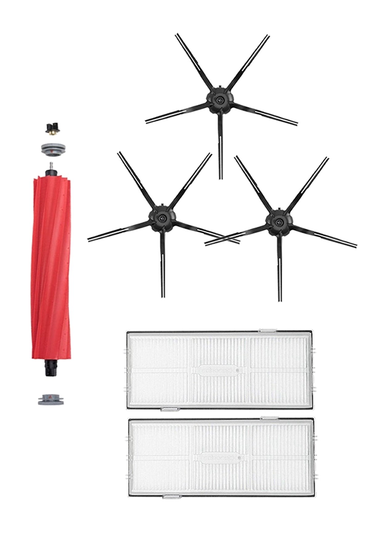 Roborock S7 Robot Süpürge Uyumlu 6'lı Yedek Parça Seti