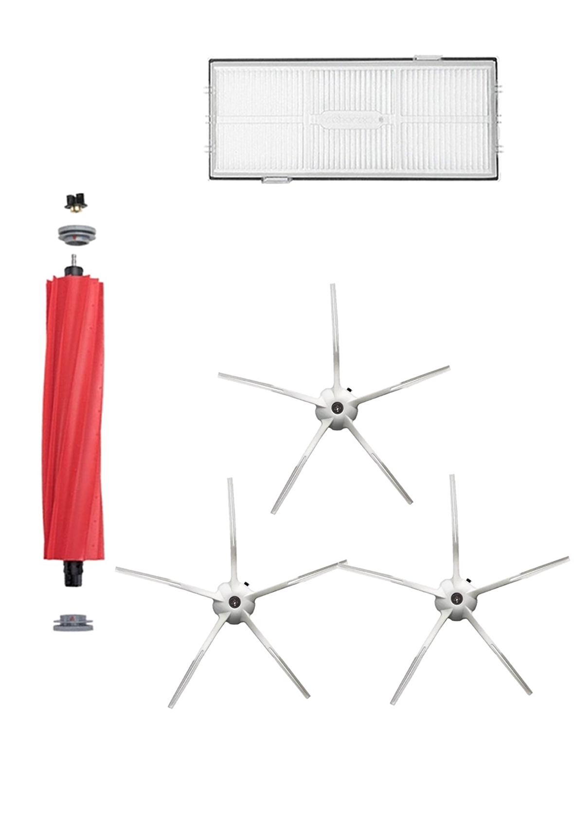 Roborock S7 Robot Süpürge Uyumlu 5'li Yedek Parça Seti