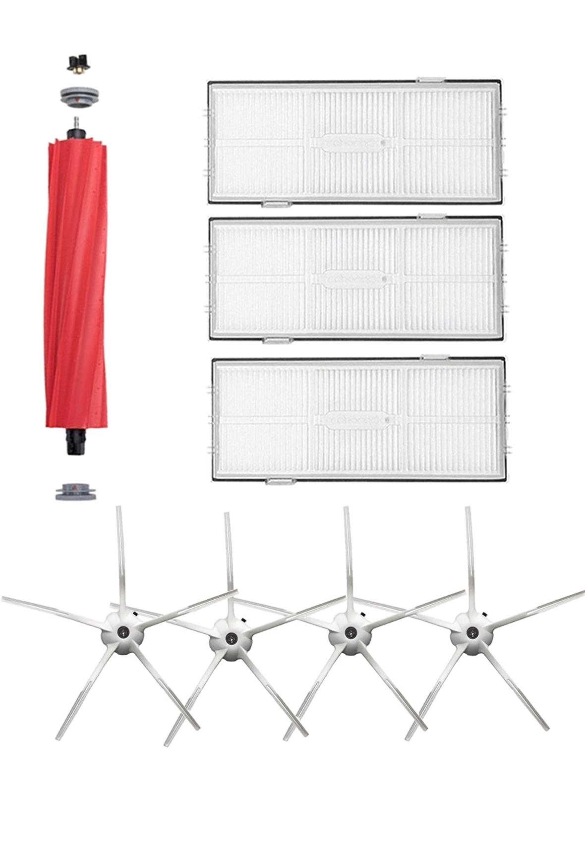 Roborock S7 Robot Süpürge Uyumlu 8'li Yedek Parça Seti
