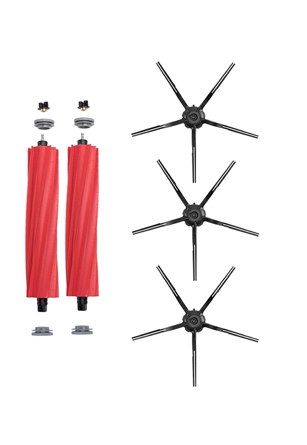 Roborock S7 Max V Robot Süpürge Uyumlu 5'li Yedek Parça Seti