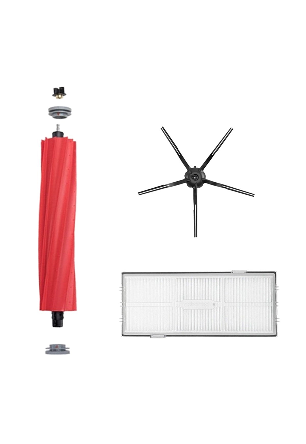 Roborock Q7 Max Robot Süpürge Uyumlu 3'lüi Yedek Parça Seti