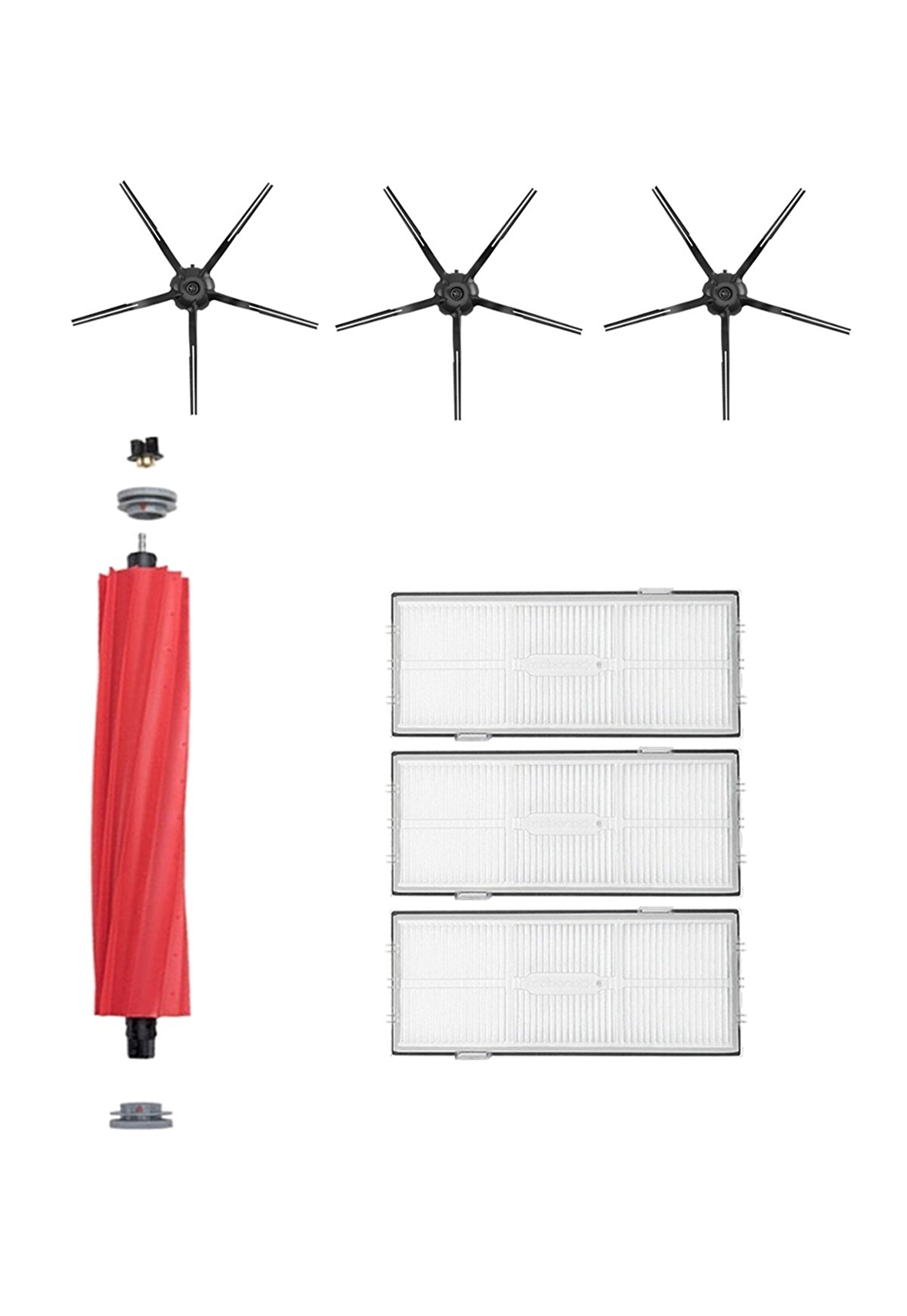 Roborock Q7 Max Robot Süpürge Uyumlu 7'li Yedek Parça Seti