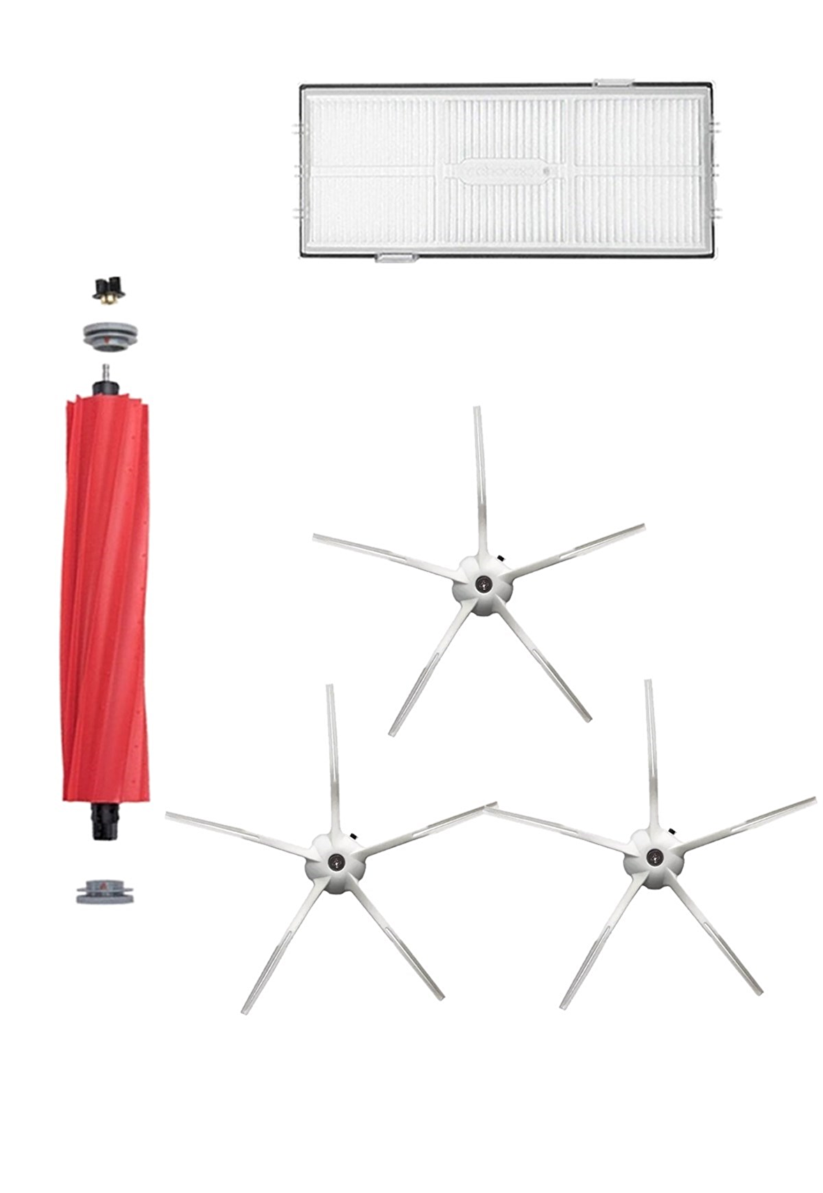 Roborock Q7 Max Robot Süpürge Uyumlu 5'li Yedek Parça Seti