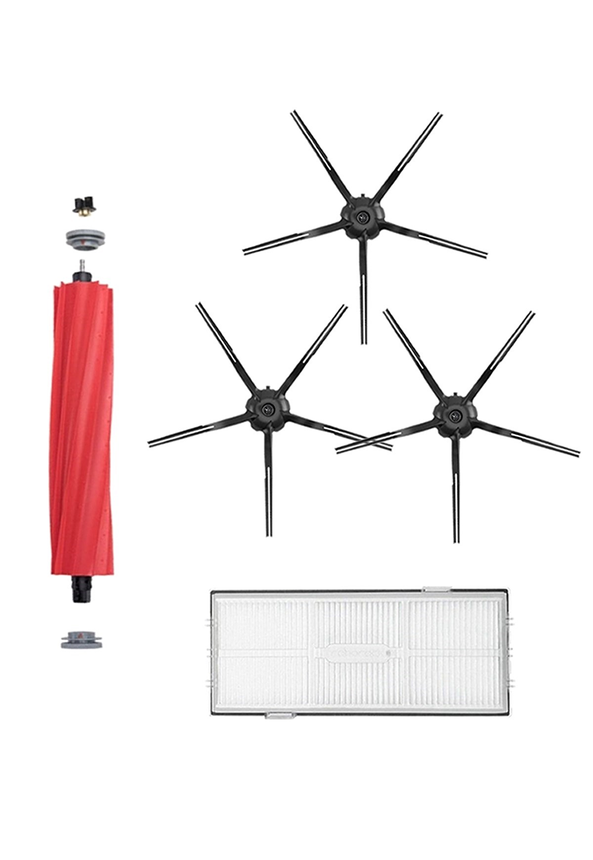 Roborock Q7 Max Robot Süpürge Uyumlu 5'li Yedek Parça Seti