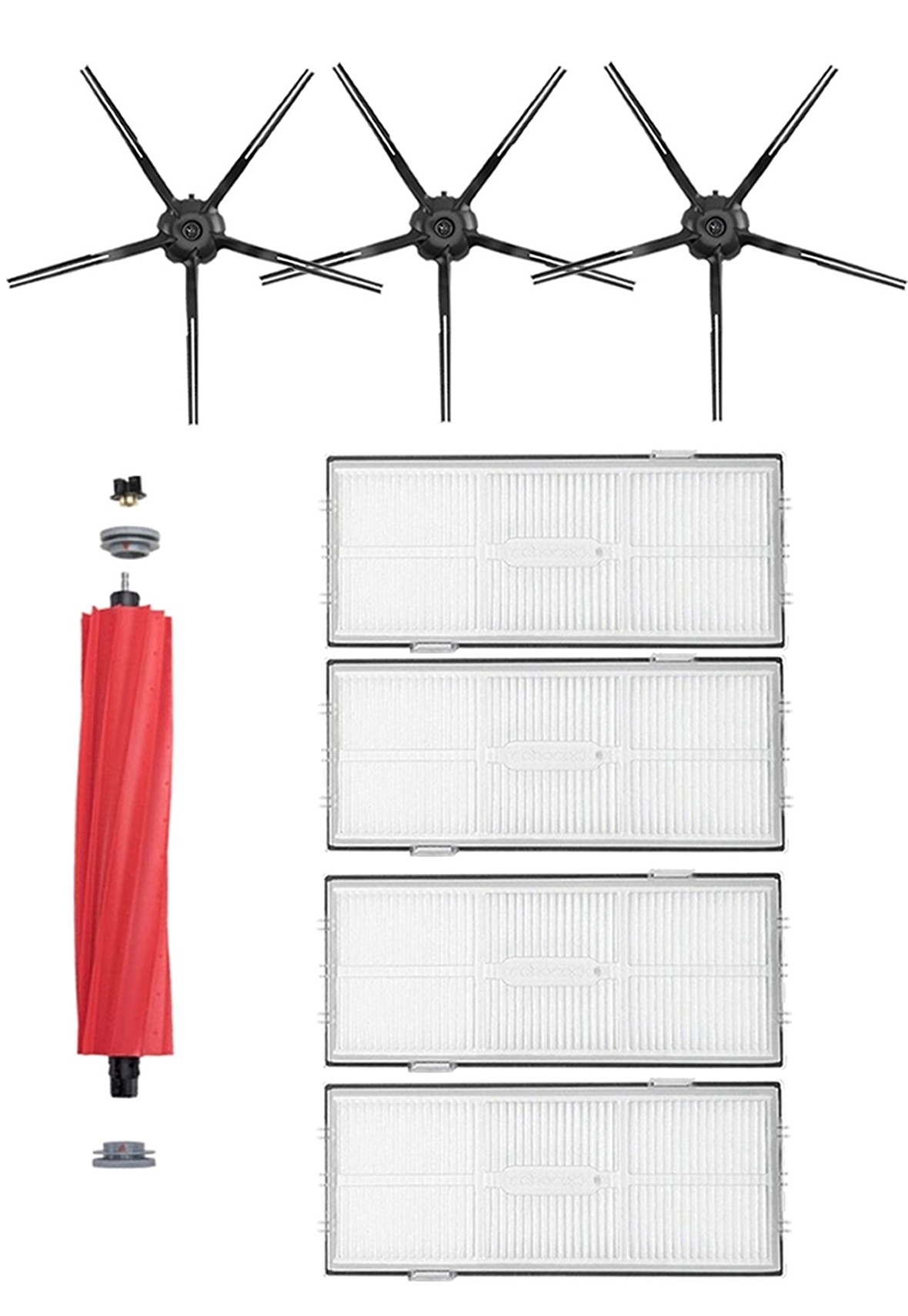 Roborock Q7 Max Robot Süpürge Uyumlu 8'li Yedek Parça Seti