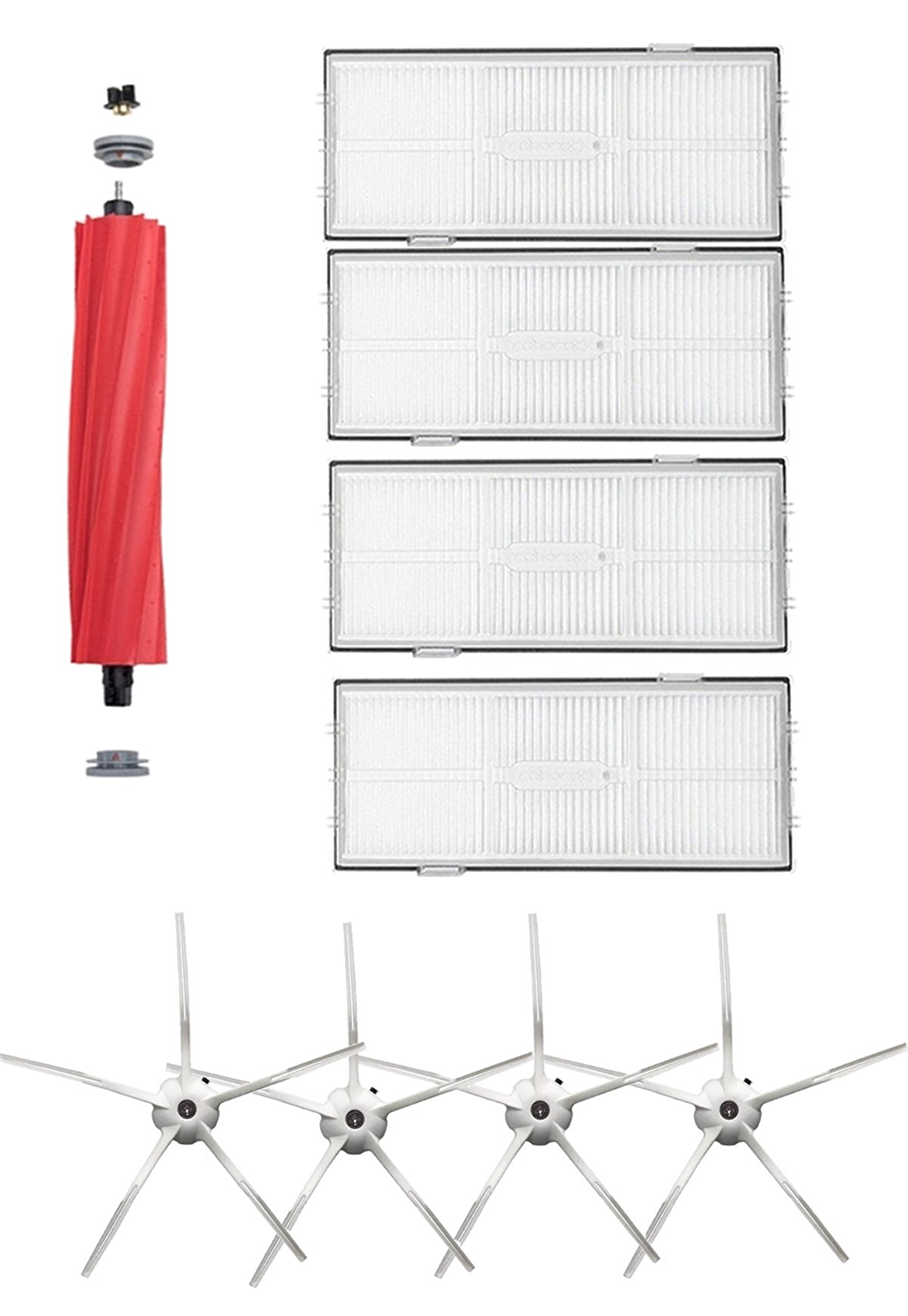 Roborock Q7 Max Robot Süpürge Uyumlu 9'lu Yedek Parça Seti