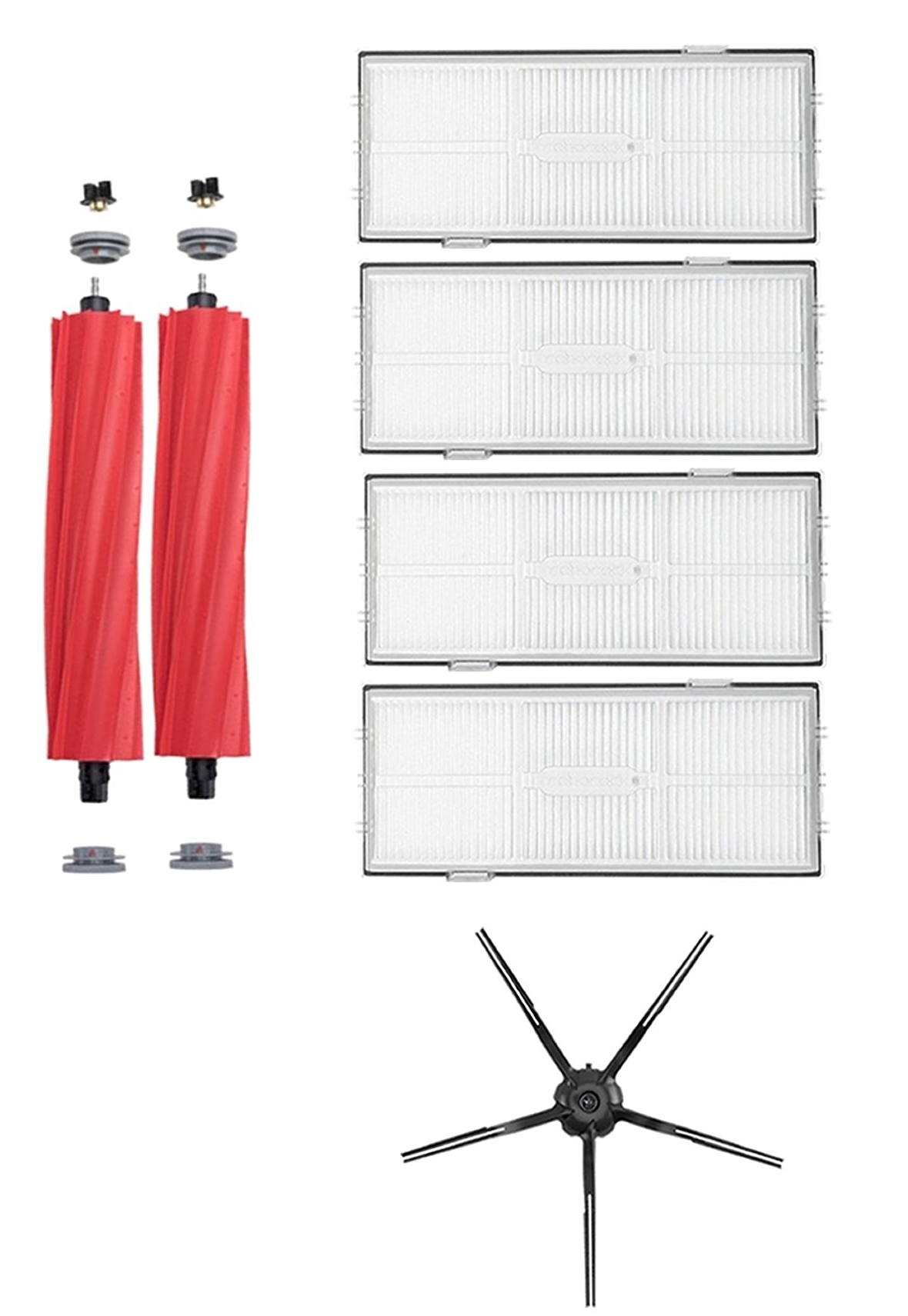 Roborock Q7 Max Robot Süpürge Uyumlu 7'li Yedek Parça Seti