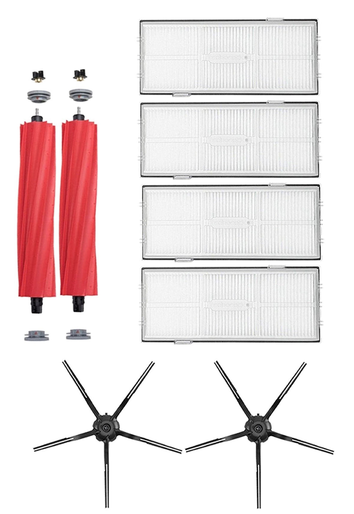 Roborock Q7 Max Robot Süpürge Uyumlu 8'li Yedek Parça Seti