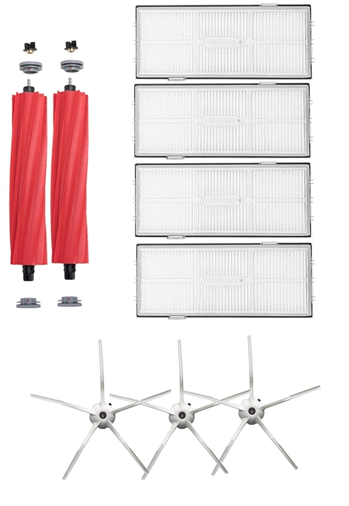 Roborock Q7 Max Robot Süpürge Uyumlu 9'lu Yedek Parça Seti