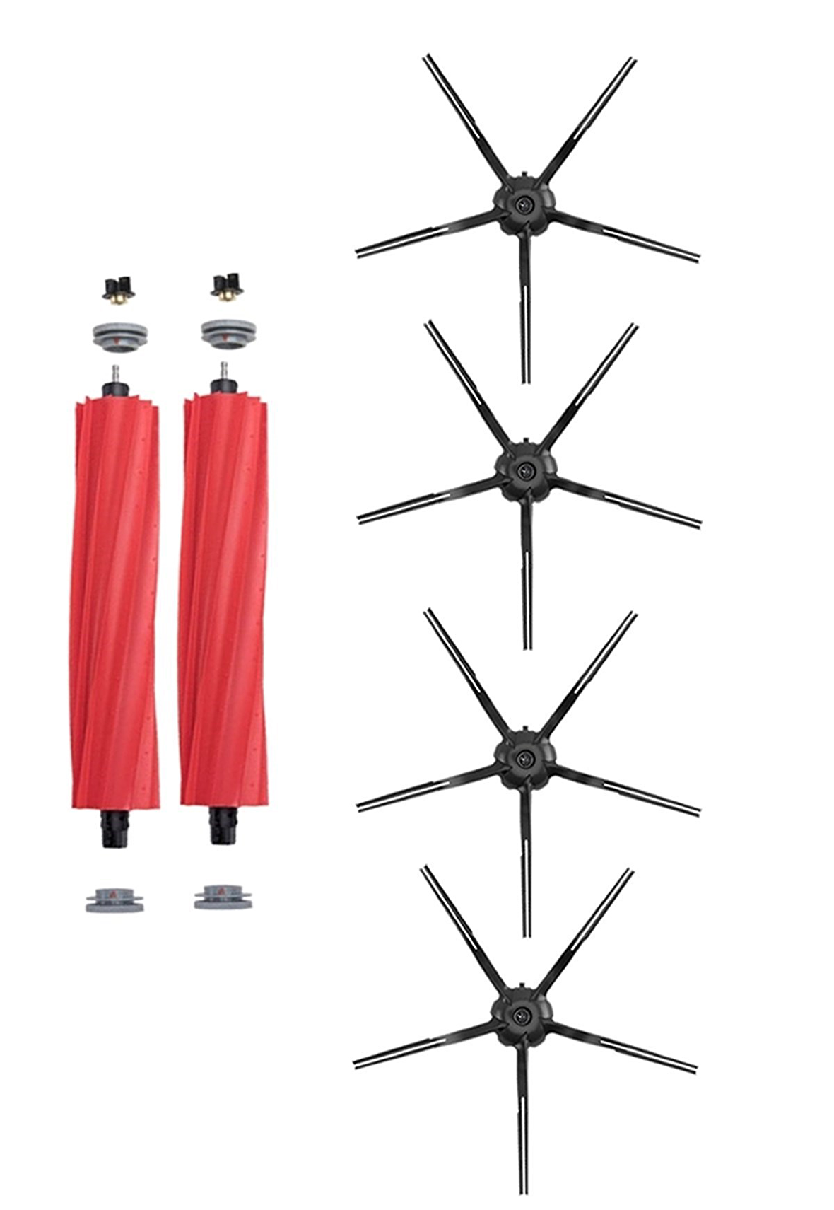 Roborock Q7 Max + Robot Süpürge Uyumlu 6'lı Yedek Parça Seti