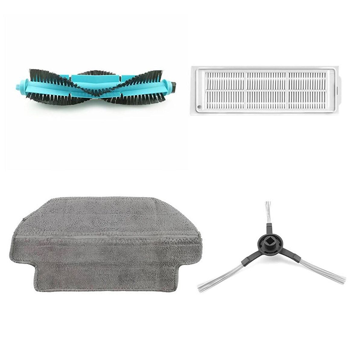 Viomi V2 Robot Süpürge Uyumlu 4'lü Yedek Parça Seti