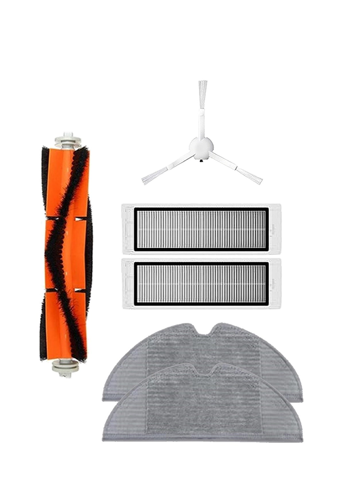 Xiaomi Vacuum Mop 2C Robot Süpürge Uyumlu 6'lı Yedek Parça Seti