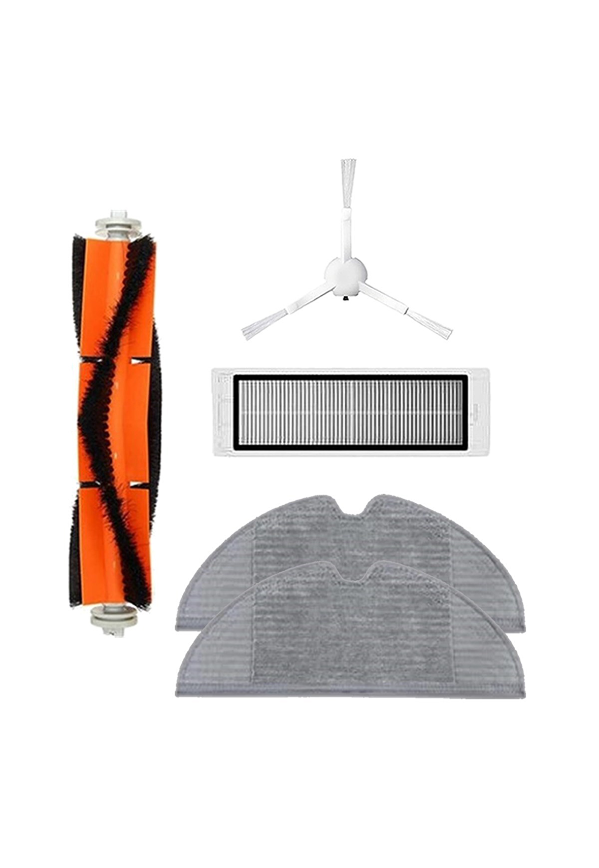 Xiaomi Vacuum Mop 2C Robot Süpürge Uyumlu 5'li Yedek Parça Seti